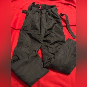 Black Snow Pants size 9/10
